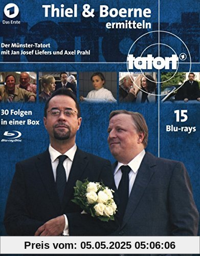 Tatort Münster - Thiel und Boerne ermitteln Fall 1-30 [Blu-ray] von Bringmann, Peter F.