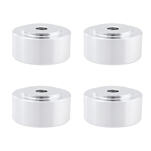 Briny River 4PCS Isolation Stand Füße Pad Aluminium Legierung Basis Füße 20x20x10mm für Lautsprecher CD Verstärker Briny River 4PCS Isolation Stand Füße Pad Aluminium Legierung Basis Füße 20x20x10mm für Lautsprecher CD Verstärker von Briny River