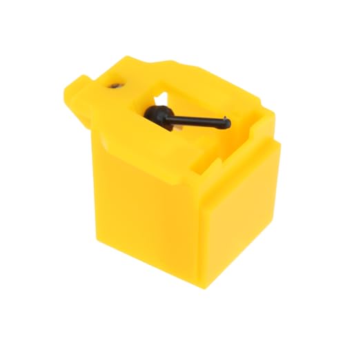 Briny River Plattenspieler-Nadel Kompatibel mit Kenwood P24 P25 P26 P38 P58 N74 N76 N77 N78KD29R Gelb von Briny River