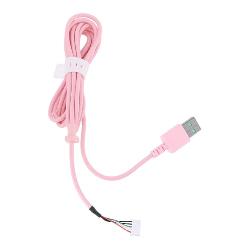 Briny River USB Wire Datenleitung Audiokabel kompatibel mit Razer Kraken Kitty Edition kompatibel mit Ultimates Edition Kopfhörern Rosa Briny River USB Wire Datenleitung Audiokabel kompatibel mit Razer Kraken Kitty Edition kompatibel mit Ultimates Edition Kopfhörern Rosa von Briny River