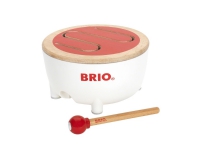 BRIO 7312350301816, Spielzeug-Musikinstrument, Trommel, 1,5 Jahre, 343 g, Mehrfarbig von Brio