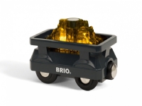 BRIO Goldwaggon mit Licht von Brio