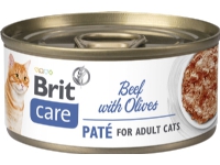 Brit Care Cat Beef Paté with Olives 70g - (24 pk/ps) von Brit