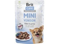 Brit Care Mini with Venison fillets in gravy 85 g - (24 pk/ps) von Brit