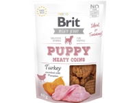 Brit Jerky Puppy Turkey Meaty Coins 80g - (12 pk/ps) von Brit