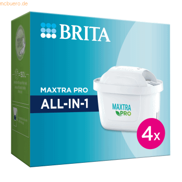 Brita Filterkartusche MAXTRA PRO 122027 ALL-IN-1 4 Stück Brita Filterkartusche MAXTRA PRO 122027 ALL-IN-1 4 Stück von Brita