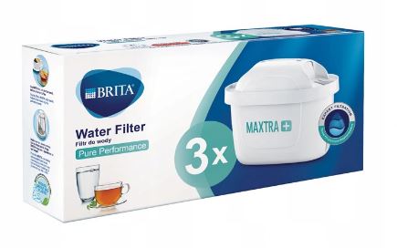 Brita Maxtra+ Pure Performance 3x Manueller Wasserfilter Weiß (1038690) von Brita