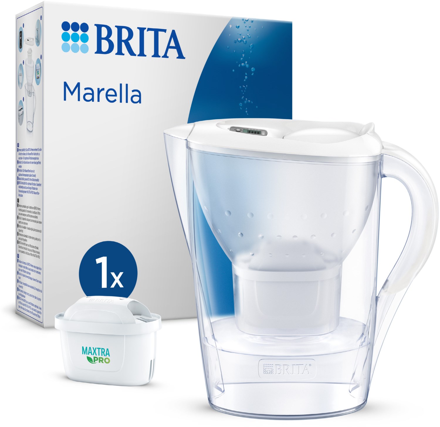 Marella Tischwasserfilter weiß von Brita