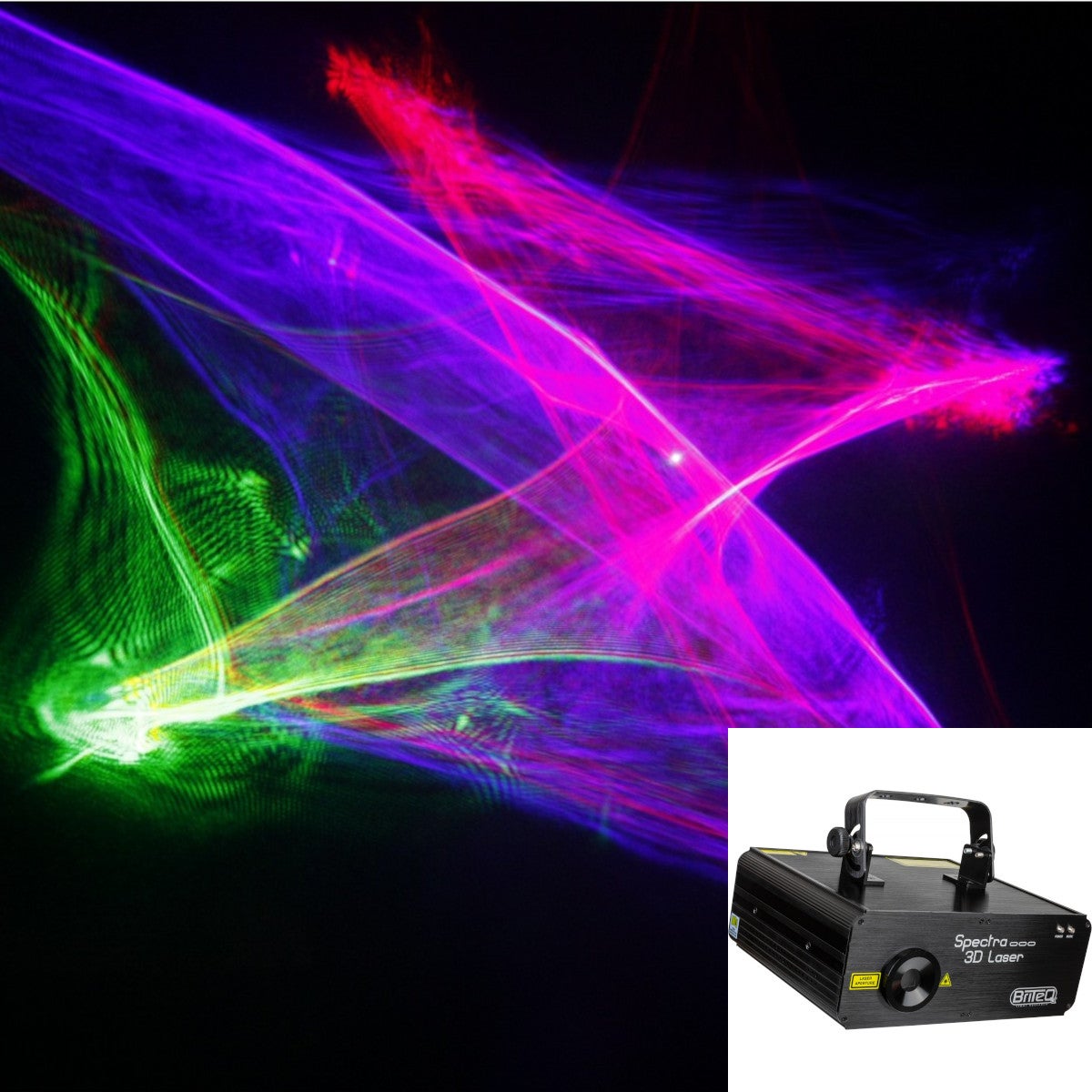 Briteq Spectra-3D RGB Effektlaser Briteq Spectra-3D RGB Effektlaser von Briteq