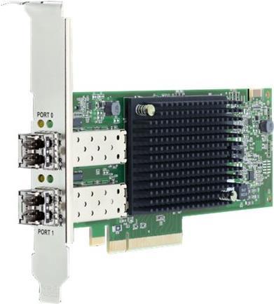 Broadcom Emulex LPE35002-M2 - Hostbus-Adapter - PCIe 4.0 x8 Low-Profile - 32Gb Fibre Channel Gen 7 (Short Wave) x 2 (LPE35002-M2) von Broadcom