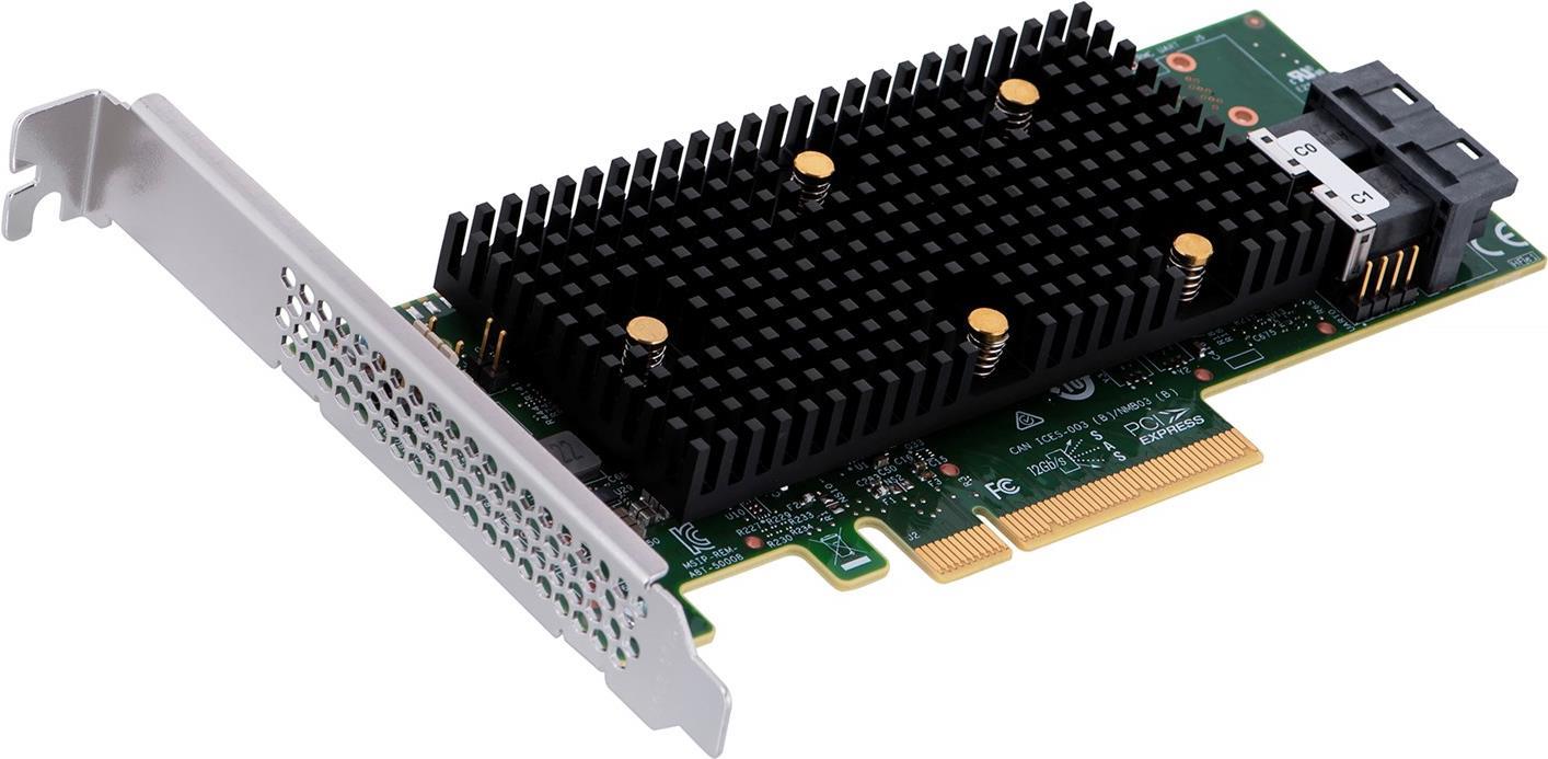 Broadcom MegaRAID 9440-8i - Speichercontroller (RAID) - 8 Sender/Kanal - SATA / SAS 12Gb/s Low Profile - 1200MBps - RAID 0, 1, 5, 6, 10, 50, 60 - PCIe 3,1 x8 (05-50008-02) von Broadcom