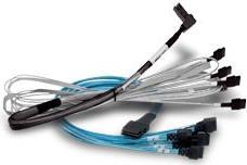 LSI Kabel x8 8654 to 2x4 8654, 9402 1M (05-60004-00) von Broadcom