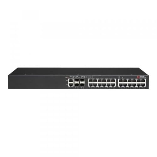 ICX6450-24-A - BROCADE 24-PORT 1G SWITCH, 2X1G SFP+ (UPGRADABLE TO 10G) & 2X1G/10G SFP+ von Brocade