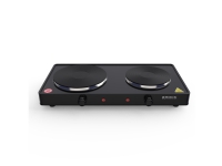 Brock Electronics EP 200 BK, Freistehender Herd, Schwarz, Drehregler, Vorderseite, 0,9 m, Elektrogrill von Brock Electronics