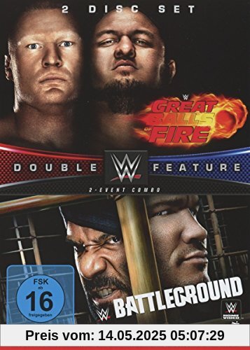 WWE: Great Balls of Fire/Battleground 2017 - Double Feature [2 DVDs] von Brock Lesnar