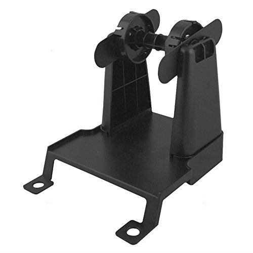 Externer Etikettenhalter für Rollen, 2,5 cm - 10,2 cm breit, 0,6 cm (1/1 Zoll) - 7,6 cm Kernhalterung, Montage für alle Schreibtisch-Etikettendrucker mit 3,8 cm Kern von Brock