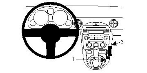 Brodit 834416 ProClip Halterung von Brodit