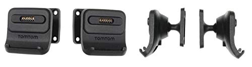 Brodit Gerätehalter 215941 | Made IN Sweden | mit Ladefunktion für Navigationsgeräte - Tomtom GO 520 New, Go Premium X, GO Essential, GO 5200, GO 620 und weitere von Brodit