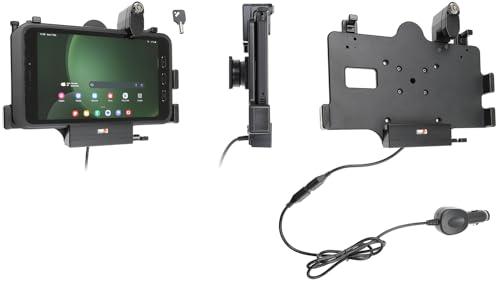Brodit Gerätehalter 735390 | Made IN Sweden | mit Ladefunktion für Tablets - Samsung Galaxy Tab Active 5 SM-X300/SM-X306B, Galaxy Tab Active 3 SM-T570/SM-T575 von Brodit