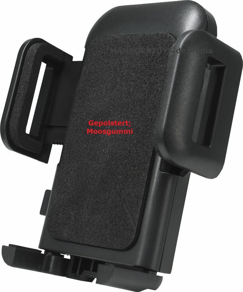 Brodit Universal Handy Halteschale verstellbare Breite 4 Krallen Raster HR Smartphone-Halterung Brodit Universal Handy Halteschale verstellbare Breite 4 Krallen Raster HR Smartphone-Halterung von Brodit