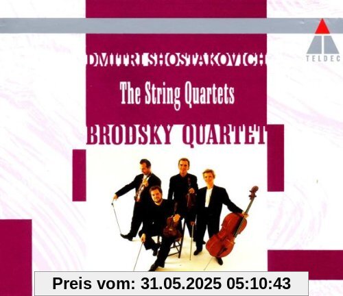 Streichquartette (Gesamtaufnahme) von Brodsky Quartet