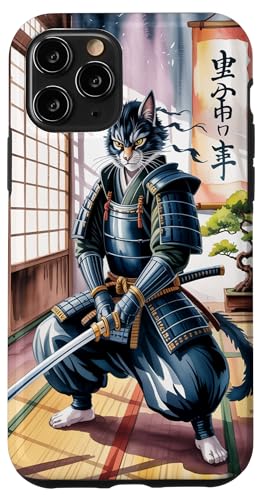 Japanische Samurai-Ninja-Katze, Kawaii, ästhetisch, Anime, Japan Hülle für iPhone 11 Pro Japanische Samurai-Ninja-Katze, Kawaii, ästhetisch, Anime, Japan Hülle für iPhone 11 Pro von Broke Artist