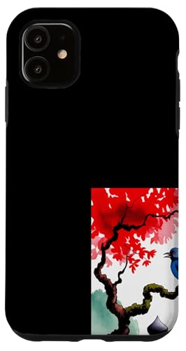 Japanische Vogelkunst Ästhetische Kraniche Anime Japan Kawaii Hülle für iPhone 11 Japanische Vogelkunst Ästhetische Kraniche Anime Japan Kawaii Hülle für iPhone 11 von Broke Artist