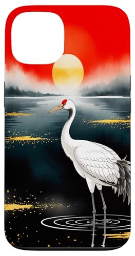 Japanische Vogelkunst Ästhetische Kraniche Anime Japan Kawaii Hülle für iPhone 13 Japanische Vogelkunst Ästhetische Kraniche Anime Japan Kawaii Hülle für iPhone 13 von Broke Artist