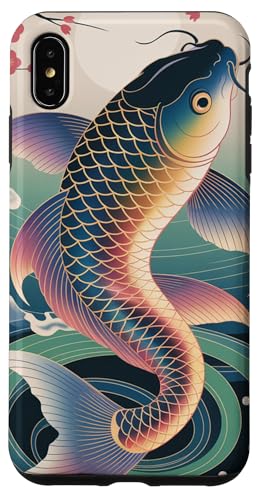 Japanische rosa Kirschblüte Sakura Blume Fisch Anime Japan Hülle für iPhone XS Max Japanische rosa Kirschblüte Sakura Blume Fisch Anime Japan Hülle für iPhone XS Max von Broke Artist