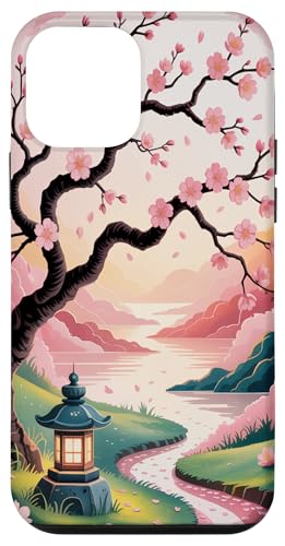 Japanischer Baum Blume Blüte Rose Pink Aesthetic Hülle für iPhone 12 mini von Broke Artist