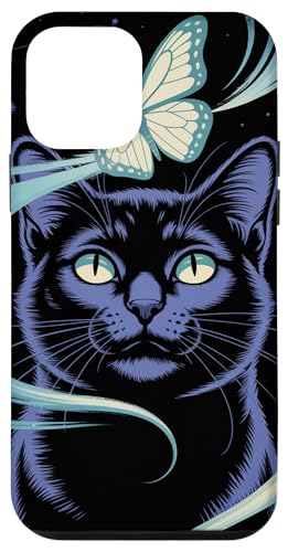 Schmetterling Katze ästhetisch Hülle für iPhone 12 mini Schmetterling Katze ästhetisch Hülle für iPhone 12 mini von Broke Artist