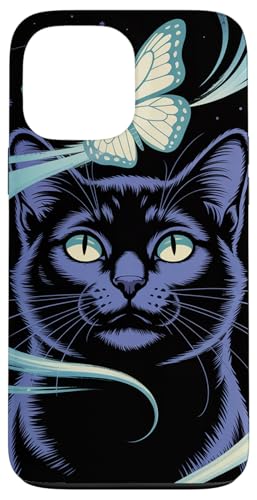 Schmetterling Katze ästhetisch Hülle für iPhone 13 Pro Max Schmetterling Katze ästhetisch Hülle für iPhone 13 Pro Max von Broke Artist