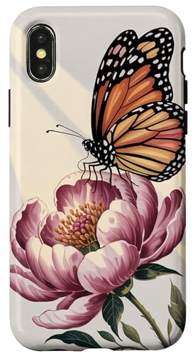 Schmetterlingsästhetik Hülle für iPhone X/XS von Broke Artist