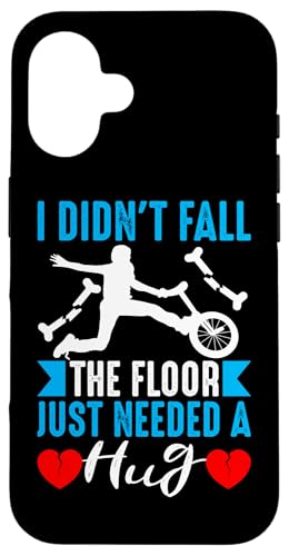 Broken Bones: Ich bin nicht gefallen, der Boden brauchte nur eine Umarmung Hülle für iPhone 16 von Broken Bones And Fractured Injury Designs