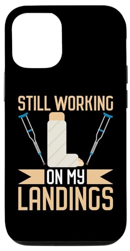 Broken Bones: Immer noch an meinen Landungen arbeiten Hülle für iPhone 12/12 Pro Broken Bones: Immer noch an meinen Landungen arbeiten Hülle für iPhone 12/12 Pro von Broken Bones And Fractured Injury Designs
