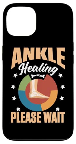 Gebrochene Knochen: Knöchelheilung – bitte warten Hülle für iPhone 13 von Broken Bones And Fractured Injury Designs