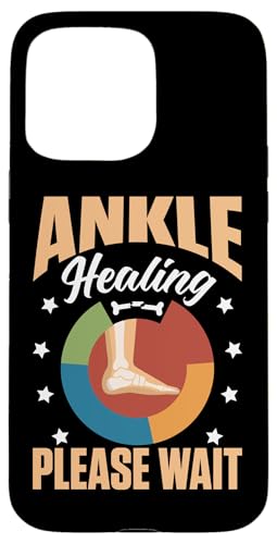 Gebrochene Knochen: Knöchelheilung – bitte warten Hülle für iPhone 15 Pro Max von Broken Bones And Fractured Injury Designs