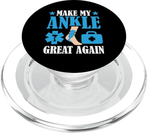 Gebrochene Knochen: Mach meinen Knöchel wieder großartig PopSockets PopGrip für MagSafe Gebrochene Knochen: Mach meinen Knöchel wieder großartig PopSockets PopGrip für MagSafe von Broken Bones And Fractured Injury Designs