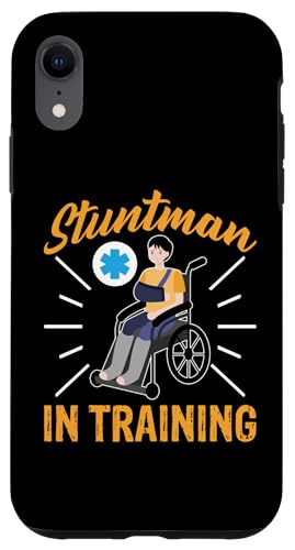 Gebrochene Knochen: Stuntman im Training Hülle für iPhone XR Gebrochene Knochen: Stuntman im Training Hülle für iPhone XR von Broken Bones And Fractured Injury Designs