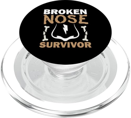 Gebrochene Knochen: Überlebende Nase PopSockets PopGrip für MagSafe Gebrochene Knochen: Überlebende Nase PopSockets PopGrip für MagSafe von Broken Bones And Fractured Injury Designs