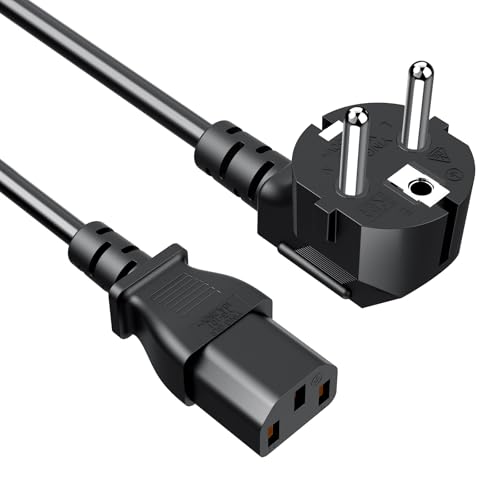 1.5 M Kaltgerätekabel PC Stromkabel Netzkabel Power Cable für Computer Monitor Bildschirm LG Vizio TV Epson Drucker Beamer ION Pathfinder Guitar Amp Sprecher IEC C13 Buchse Kaltgerätebuchse Schwarz 1.5 M Kaltgerätekabel PC Stromkabel Netzkabel Power Cable für Computer Monitor Bildschirm LG Vizio TV Epson Drucker Beamer ION Pathfinder Guitar Amp Sprecher IEC C13 Buchse Kaltgerätebuchse Schwarz von Bromae
