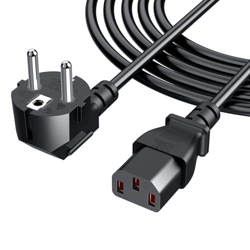 Kaltgerätekabel 3 M PC Stromkabel Netzkabel Power Cable für Computer Monitor Bildschirm LG Vizio TV Epson Drucker Beamer ION Pathfinder Guitar Amp Sprecher IEC C13 Buchse Kaltgerätebuchse Schwarz Kaltgerätekabel 3 M PC Stromkabel Netzkabel Power Cable für Computer Monitor Bildschirm LG Vizio TV Epson Drucker Beamer ION Pathfinder Guitar Amp Sprecher IEC C13 Buchse Kaltgerätebuchse Schwarz von Bromae