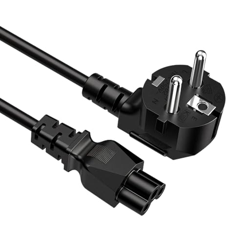 Netzkabel 3 Polig 1.5m Stromkabel Laptop Micky Maus Power Cable für Netzteil Laptop HP Lenovo Dell LG Asus Acer Toshiba Sony Samsung Notebook Computer Epson Drucker Scanner Monitor TV C5 Stecker Kabel von Bromae
