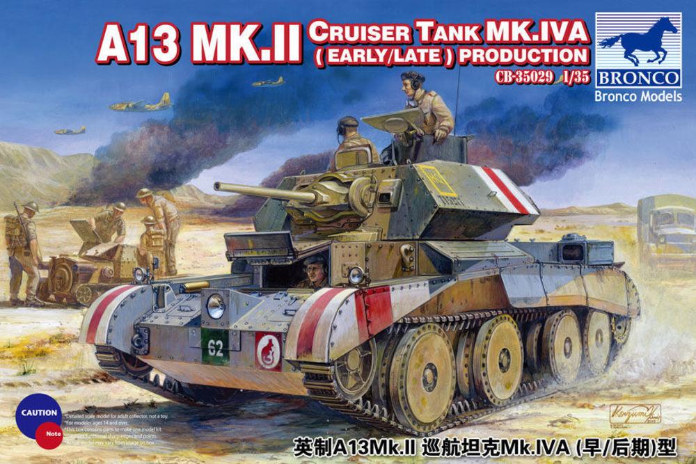 A13 Mk.II Cruiser Tank Mk.IVA(Early/Late Production von Bronco Models