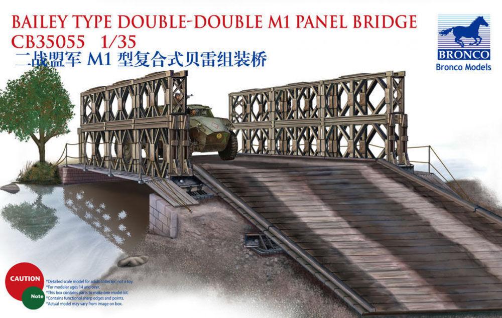 Bailey Type Double-Double M1 Panel Bridg von Bronco Models