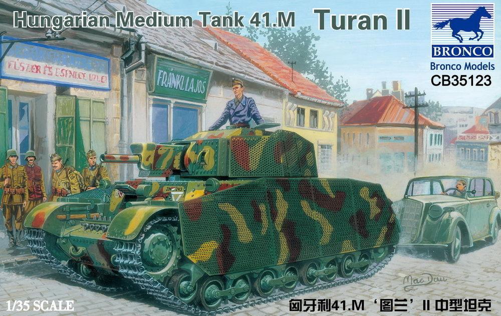 Hungarian Medium Tank 41.M Turan II von Bronco Models