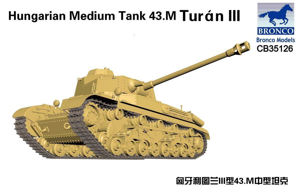 Hungarian Medium Tank 43.M Turan III von Bronco Models