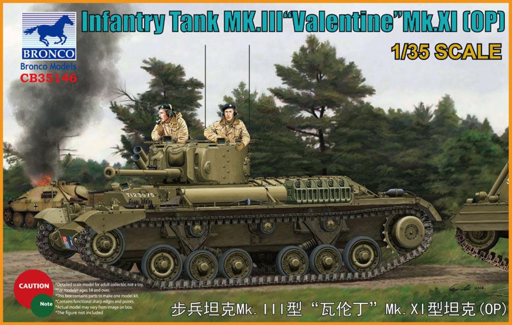 Infantry Tank Mk.III Valentine Mk.XI(OP) von Bronco Models