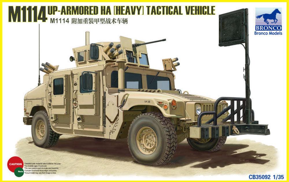 M1114 Up-Armoured HA(heavy)Tactical Vehi von Bronco Models
