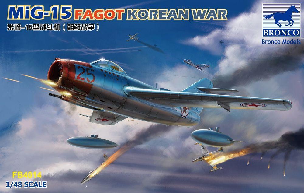MiG-15 Fagot von Bronco Models